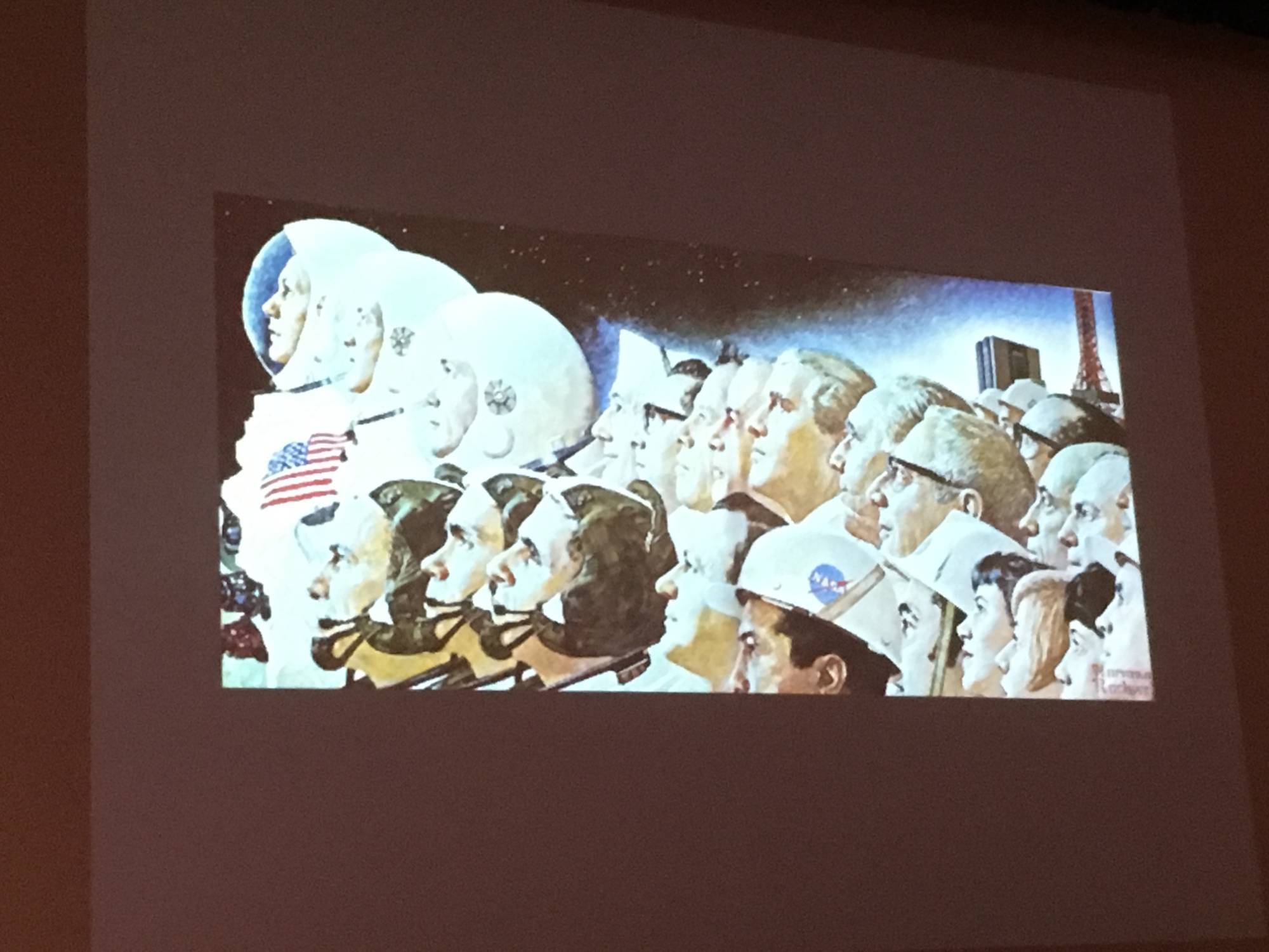 Space art presentation image